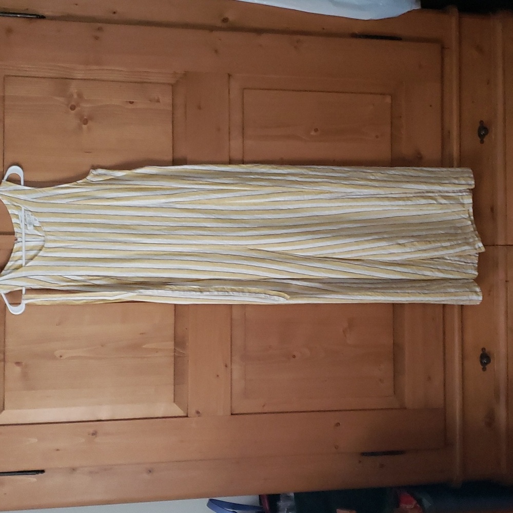 Rachel Zoe Linen striped jumsuit